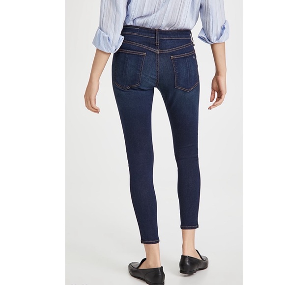 Rag & Bone Cate Mid Rise Ankle Skinny Jeans Size 26 - Picture 3 of 14